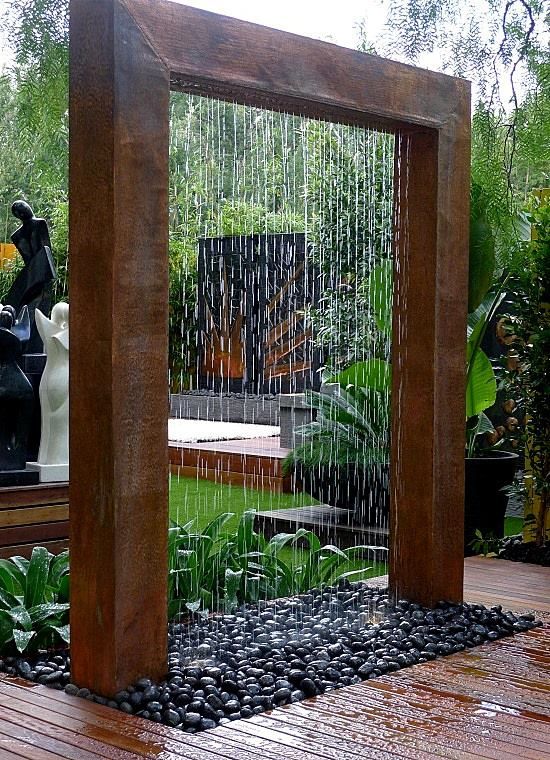 Stunning water feature