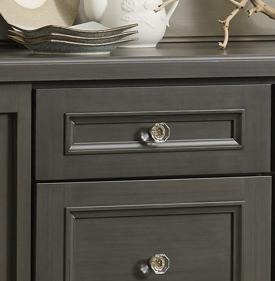 Add Old World Charm with a Clear Geometric Knob