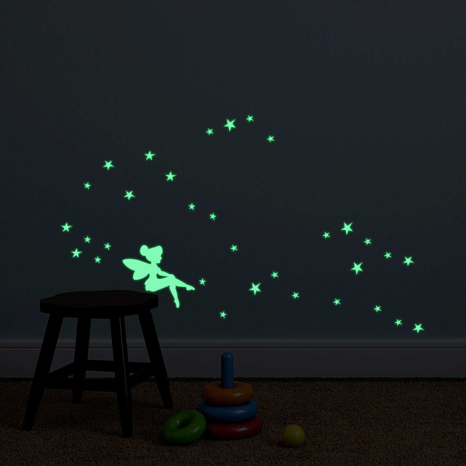 Glow in the Dark Fairy Wall Sticker