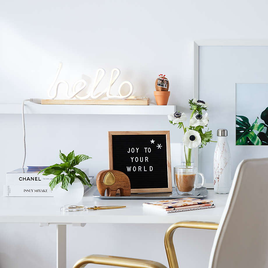 Inspire Yourself with a Felt Letter Board