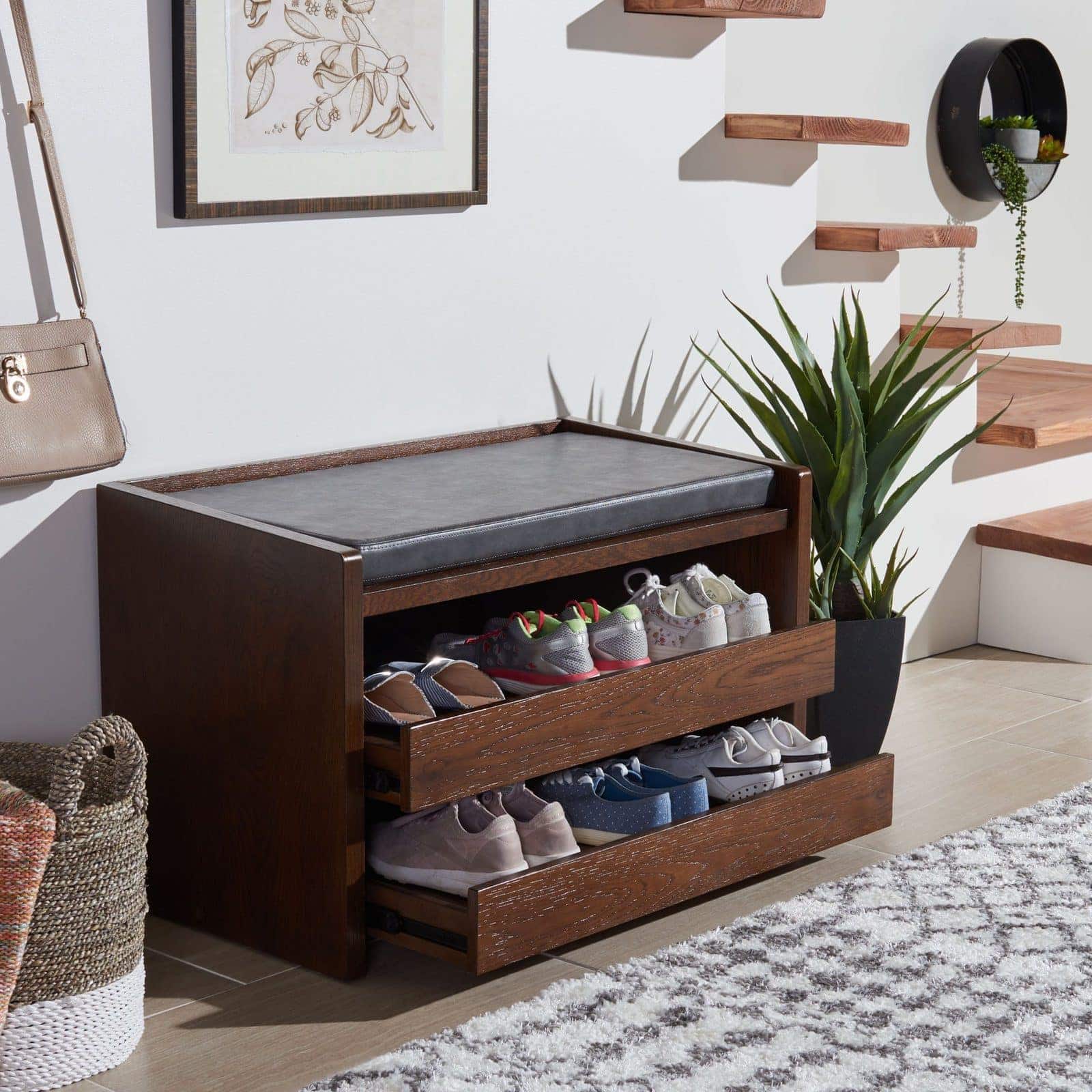 Look for Cute Shoe Storage