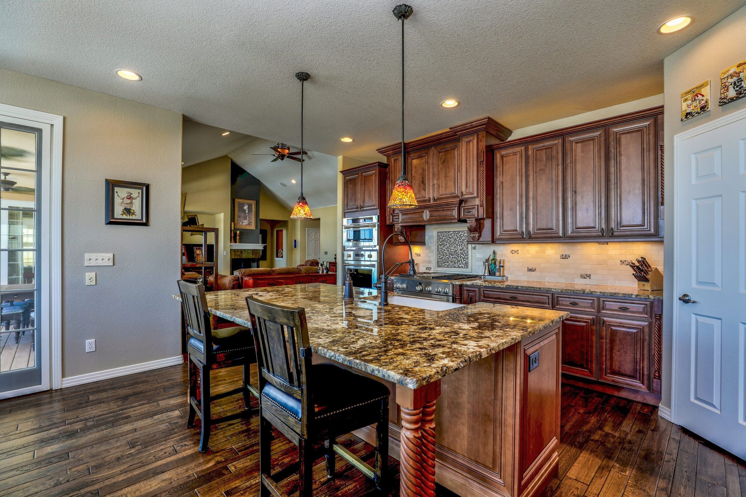  Combine Wood Cabinets and White Trim scaled