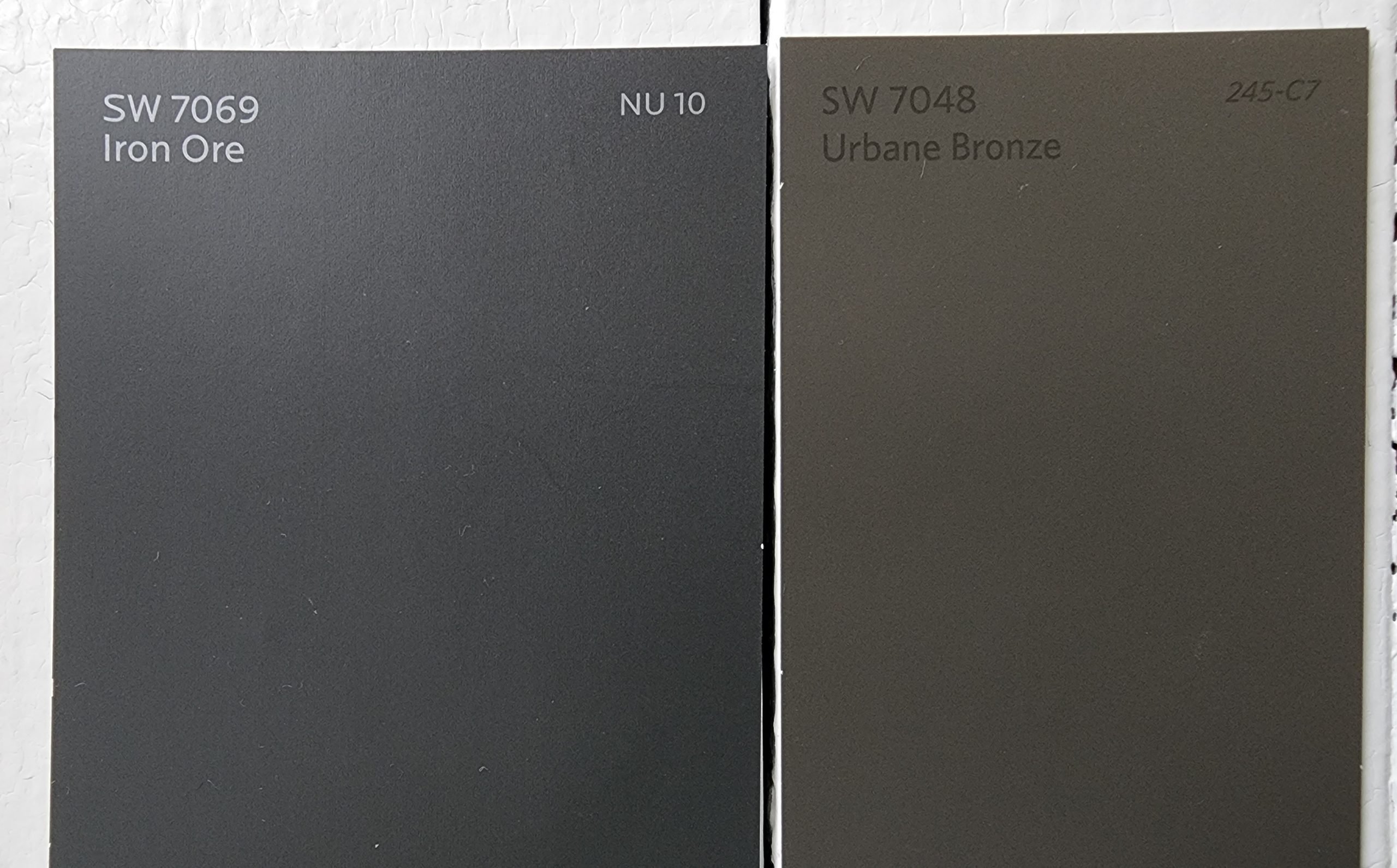  Iron Ore vs Urbane Bronze by Sherwin Williams scaled