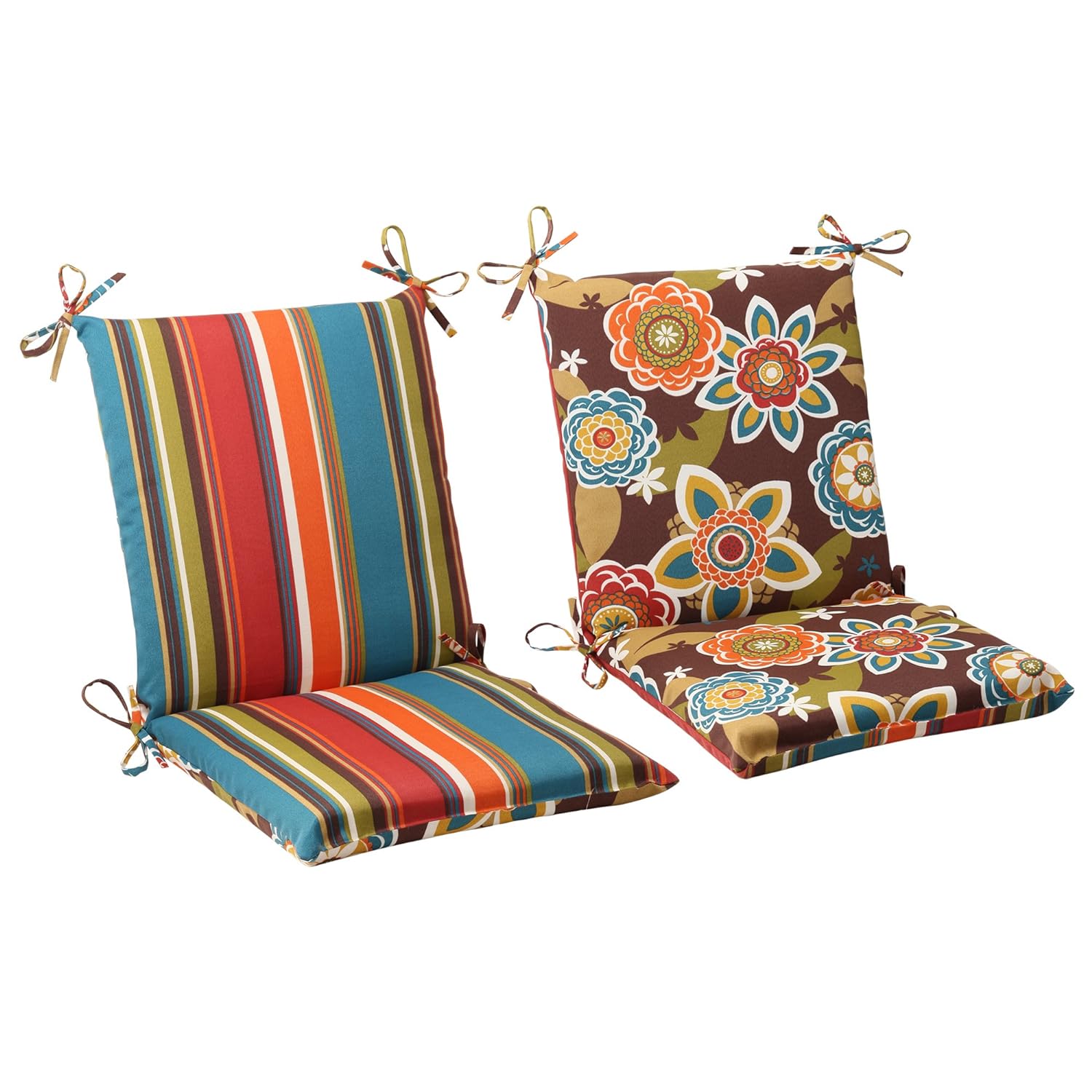 Fabric patio seat covers