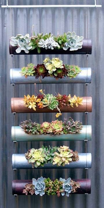 creative vertical wall