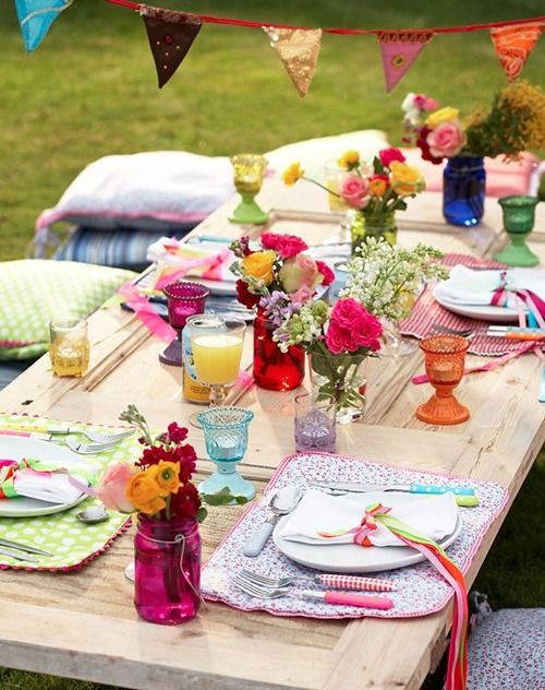 fun table setting - styllia