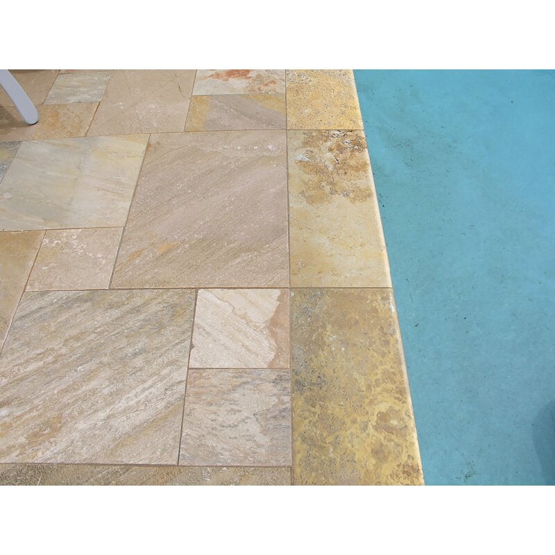 Travertine Tiles for Outdoor Use