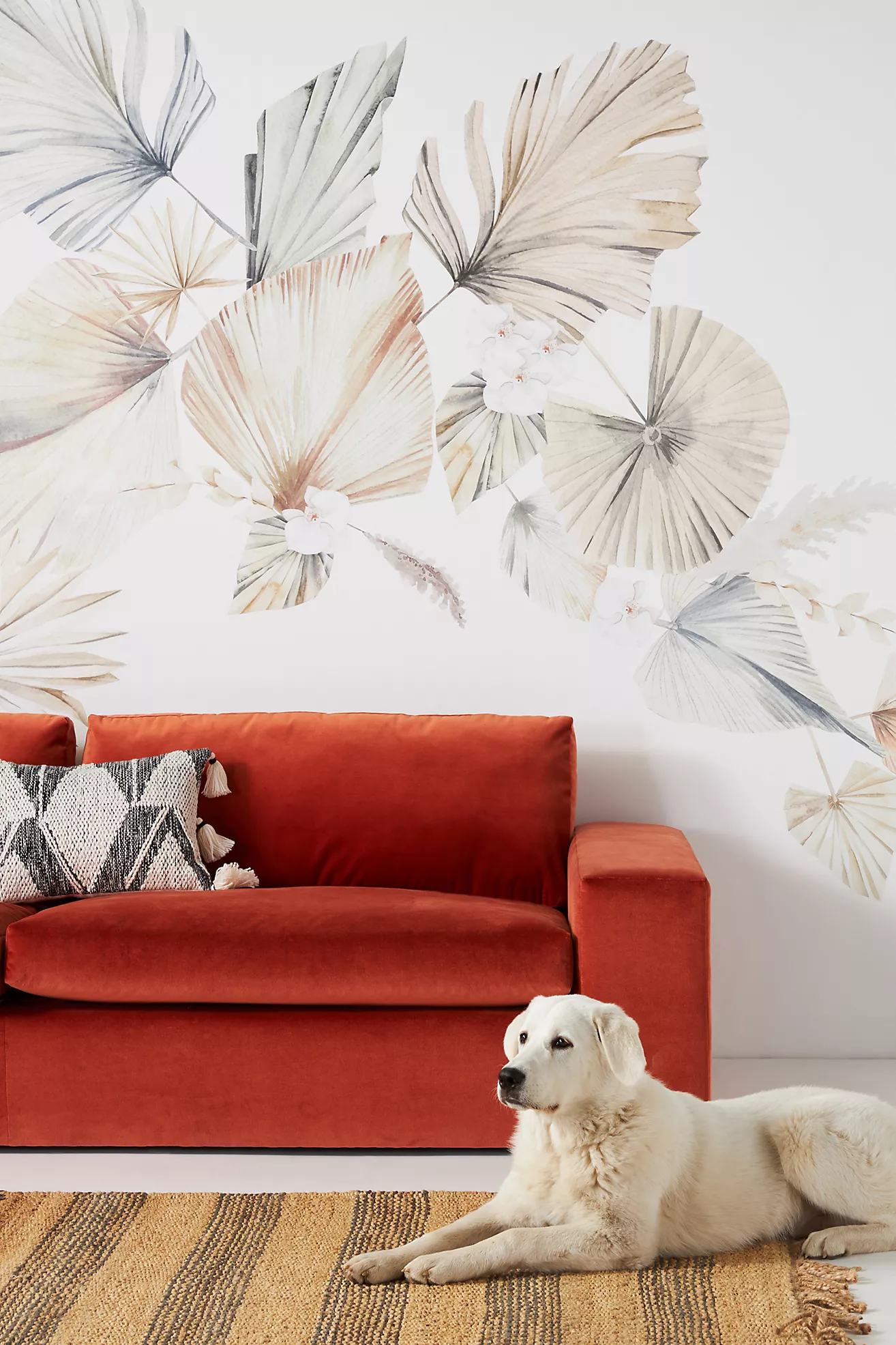 Palm Fronds Wall Decal