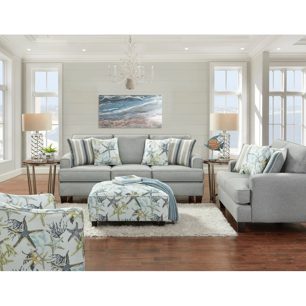 Casual Contemporary Coastal Couch