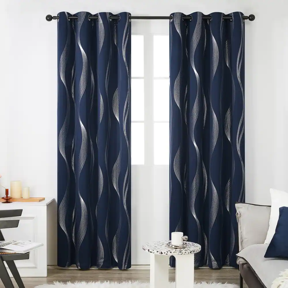 Choose Designer Blue Curtain